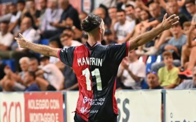 Virtus Verona, Manfrin regala la prima vittoria in campionato. Al Gavagnin Novara battuto 1-0