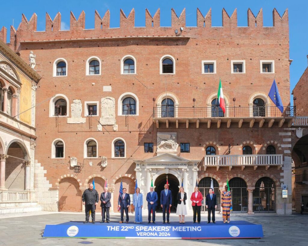 L'intervento introduttivo del Presidente Fontana al G7 di Verona 2 g7