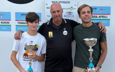 Real Tennis, buone le prove di Nicoletti e Bussinello