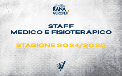 Rana Verona, ufficiale il nuovo staff medico per la stagione 2024/2025