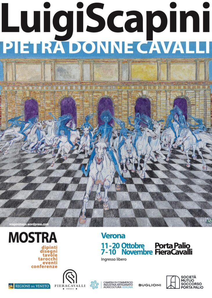 Pietra Donne Cavalli. La prima mostra visitabile a cavallo. 1 Pietra Donne cavalli