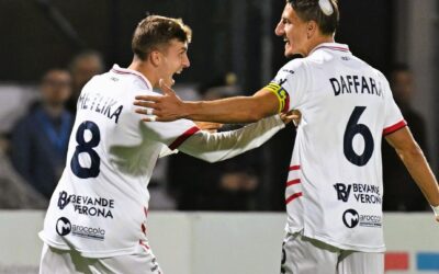 La Virtus Verona strappa un punto al Trento. 1-1 allo Stadio Briamasco