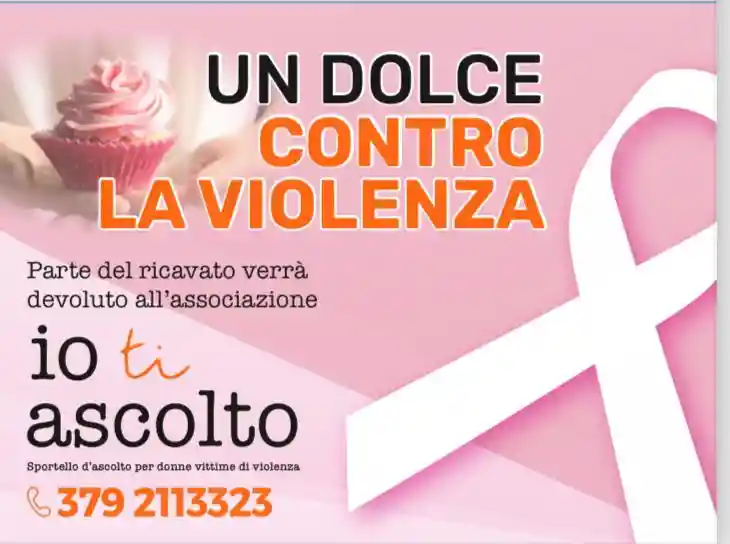 Un dolce contro la violenza: ecco dove acquistarlo 4 Io ti ascolto Odv