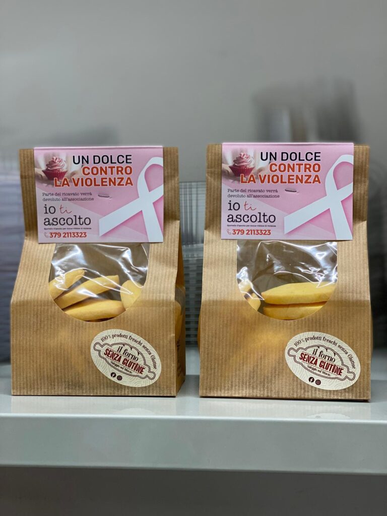 Un dolce contro la violenza: ecco dove acquistarlo 2 Un dolce contro la violenza Io ti ascolto Odv