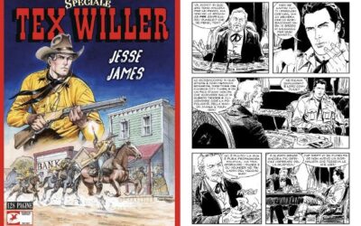 La leggenda incontra la leggenda: in edicola Tex Willer alle prese con Jesse James, il bandito gentiluomo