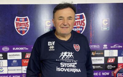 Virtus Verona-Giana Erminio 1-1. Gigi Fresco: “Pareggio giusto. Vogliamo chiudere l’anno al meglio”