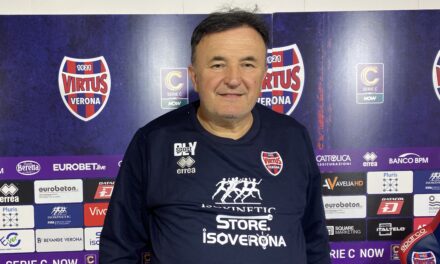 Virtus Verona-Giana Erminio 1-1. Gigi Fresco: “Pareggio giusto. Vogliamo chiudere l’anno al meglio”