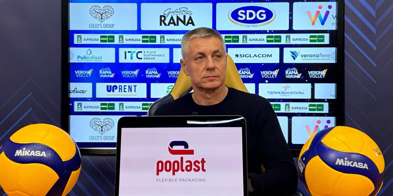 Rana Verona, al PalaOlimpia arriva la capolista Perugia. Stoytchev: “È la partita che ci fa capire quanto distanti siamo da loro”