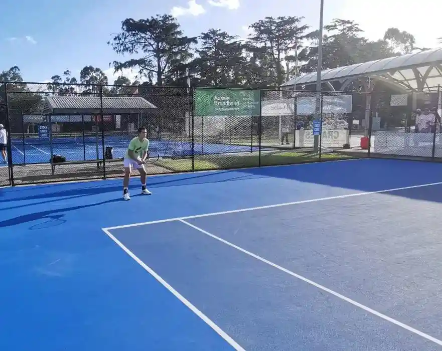 Australian Open Junior: buona la prima per Crivellaro. Martedì secondo turno contro l'americano figlio d'arte Leach 1 Crivellaro in campo