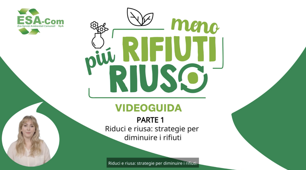 ESA-Com lancia una video guida multilingue per una gestione innovativa dei rifiuti 1 esa