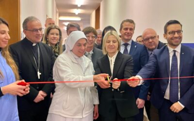 Inaugurazione del nuovo centro di riabilitazione ICR dell’istituto Gresner di Verona.