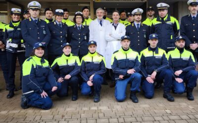 UOC Medicina Trasfusionale e Polizia Locale: “Maxi-donazione” con 36 agenti, fra i donatori molti giovani e donne