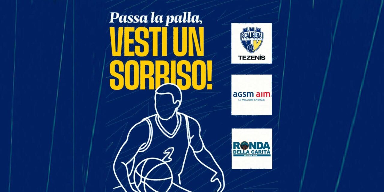 Scaligera Basket in campo per sostenere la Ronda della Carità
