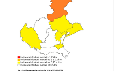 Infortuni sul lavoro, nel 2024 il Veneto migliora. A Verona il numero più alto di morti bianche, ben 19