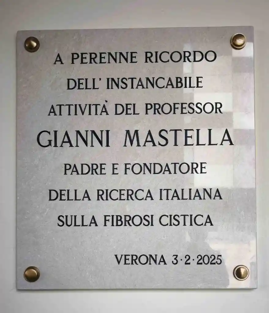 Centro Regionale Fibrosi Cistica di Verona intitolato al Prof. Gianni Mastella 2 fibrosi cistica