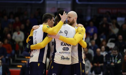 Rana Verona, un dominio schiacciante contro Piacenza. Gli scaligeri vincono 0-3 e agganciano gli emiliani