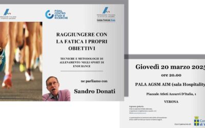 Fidal Verona parla di endurance con Alessandro Donati