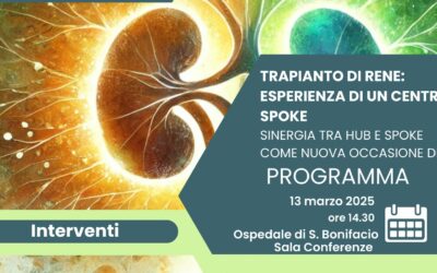Trapianto del rene: congresso il 13 marzo all’Ospedale di San Bonifacio