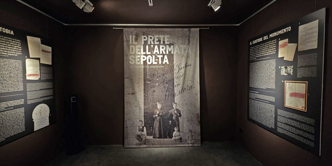 A Custoza la mostra dedicata a don Gaetano Pivatelli