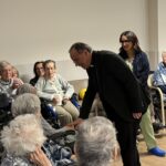 Il Vescovo Pompili in visita al Centro Servizi Dott. Pederzoli: un segno di vicinanza agli ammalati