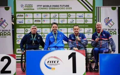 Fondazione Bentegodi: Federico Crosara e Federico Falco brillano agli Open di tennistavolo paralimpico in Italia e Spagna