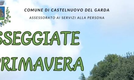 “Passeggiate di primavera” a Castelnuovo del Garda: un’occasione per scoprire il territorio