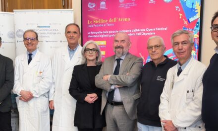 Dalla Pediatria al Filarmonico con le ‘Stelline dell’Arena’