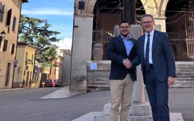 Soave, la visita del Presidente del Consiglio regionale Roberto Ciambetti