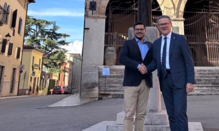 Soave, la visita del Presidente del Consiglio regionale Roberto Ciambetti