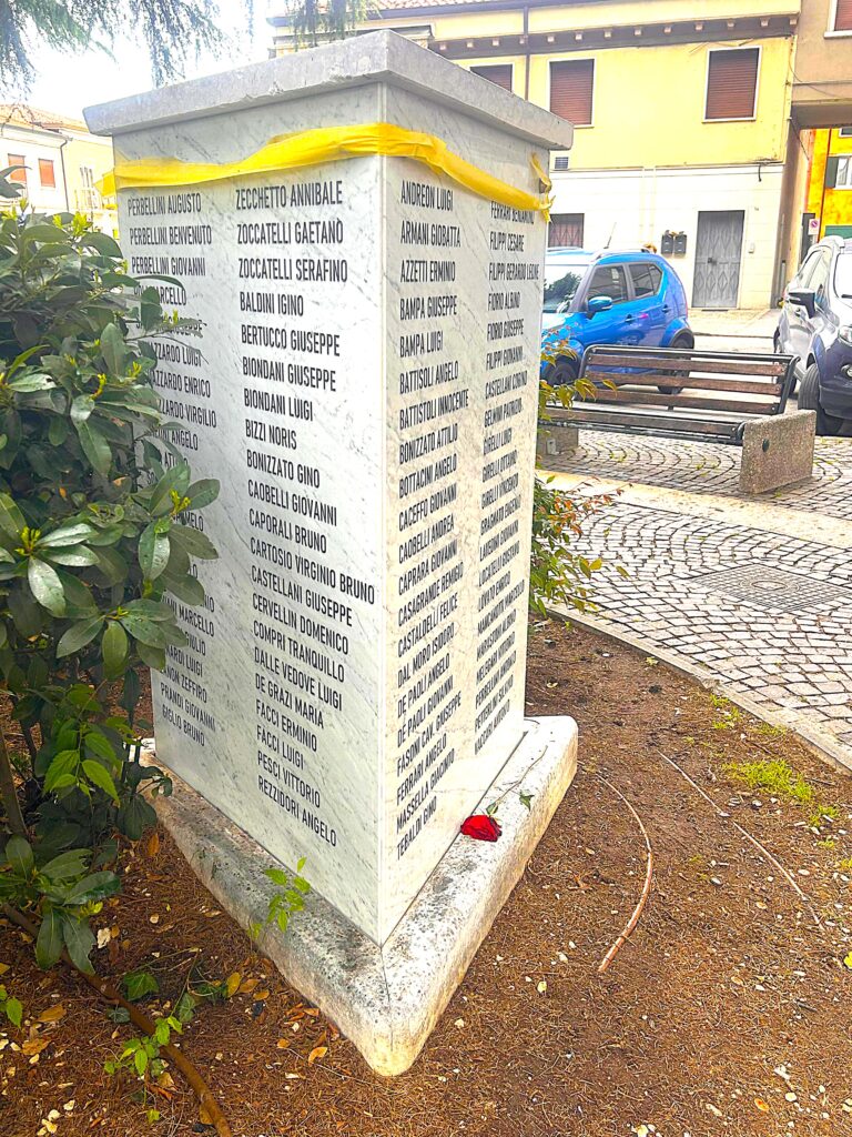25 aprile: commemorazione del nuovo Monumento ai Caduti - L'Adige di Verona