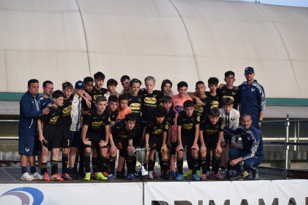 Hellas Verona U13 seconda classificata Trofeo Marcy
