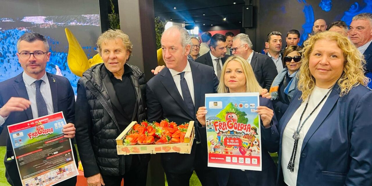 FraGolosa: Buttapietra celebra la fragola con Zaia e Renzo Rosso