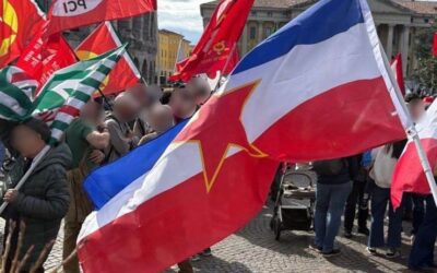 Bertaia. 25 aprile strumentalizzato con le bandiere titine 
