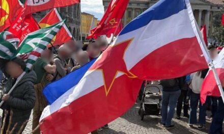 Bertaia. 25 aprile strumentalizzato con le bandiere titine 