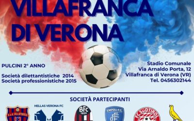 Villafranca: sabato 17 e domenica 18 maggio 1° torneo Città di Villafranca per Pulcini e Esordienti