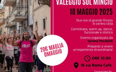 Valeggio: domenica 18 maggio street workout tra le vie del centro