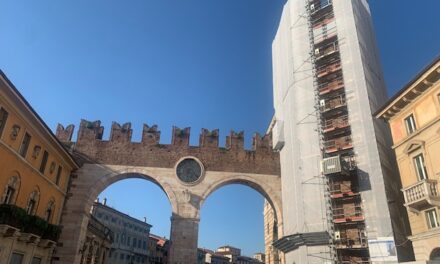 Lavori di restauro sui Portoni della Bra