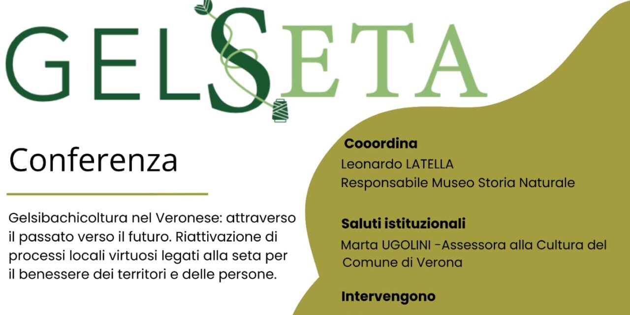 Il 17 maggio la seta ritorna a Verona