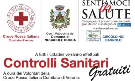A Bagnolo una mattina dedicata alla salute: controlli sanitari gratuiti con la Croce Rossa