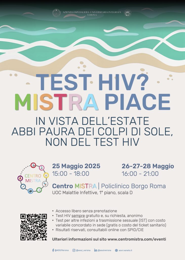 Una settimana di prevenzione: test gratuiti per le malattie sessualmente trasmissibili al Policlinico di Borgo Roma 1 prevenzione