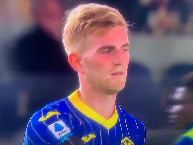 Il Verona battuto dall’Inter con un rigore