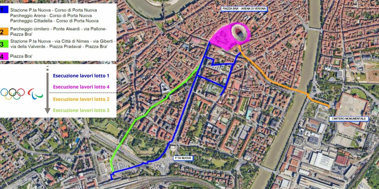Cantieri a Verona, storia infinita: da metà luglio in Corso di Porta Nuova