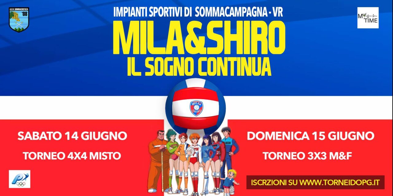 Sommacampagna: due giorni di green volley con il torneo “Mila e Shiro”