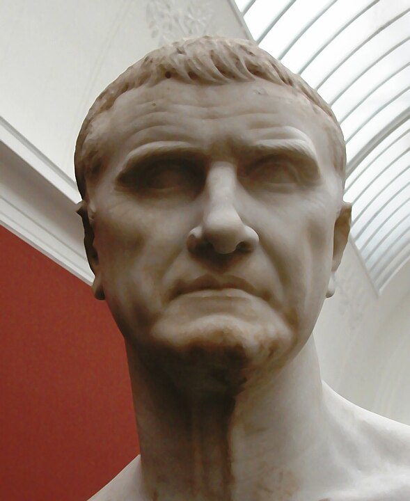Una legione romana finì in Cina? 1 589px Late Roman Republic bust in the Glyptothek Copenhagen