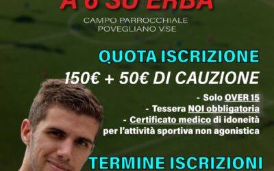 Povegliano: questa sera al campetto parrocchiale parte il 9° Memorial Gianmaria Tinazzi