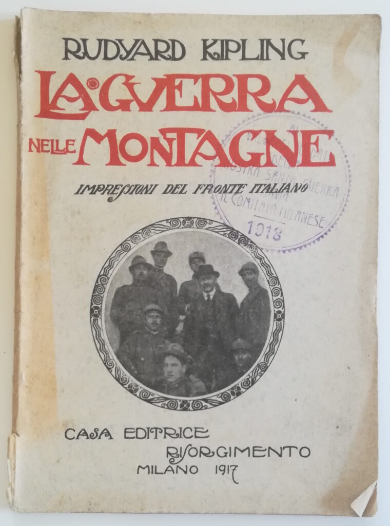 Una poesia di Rudyard Kipling spiega tutto 1 Copertina de La Guerra nelle Montagne di Rudyard Kipling 1917