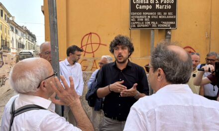 Avanzano i lavori in via XX Settembre: asfaltatura provvisoria e nuove fognature, marciapiedi più ampi da via Maffi