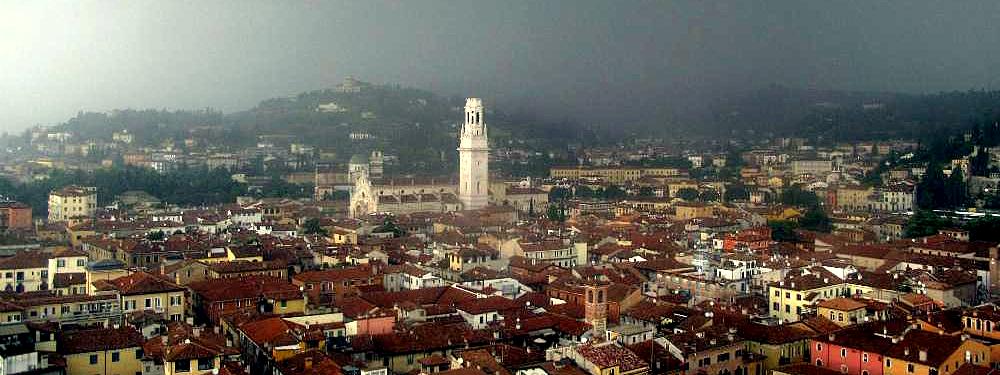 Verona, l'estate, il fortunale: il maltempo ritorna come in questa foto di qualche anno fa