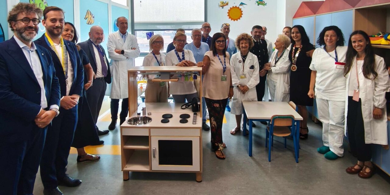 Pediatrie di Verona, tre nuove sale gioco per piccoli pazienti e famiglie grazie ad Abio Verona