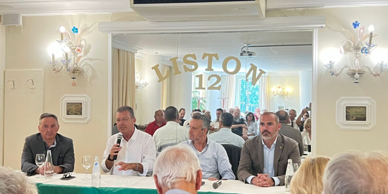 Luca Coletto con Tosi in Forza Italia